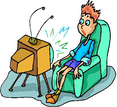 Television clip art