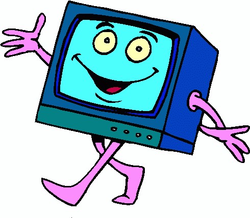 Television clip art