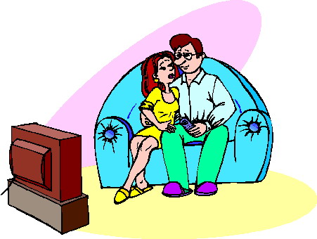 Television clip art