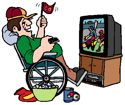 Television clip art