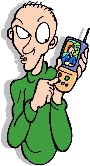 Television clip art