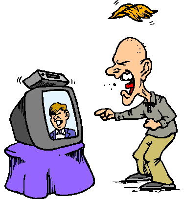 Television clip art