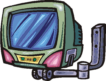 Television clip art