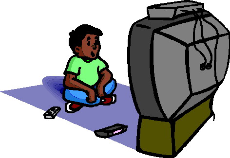 Television clip art