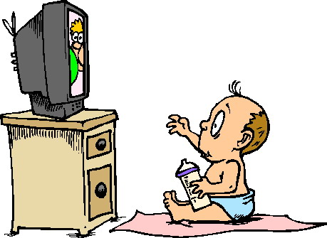 Television clip art