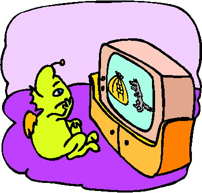 Television clip art