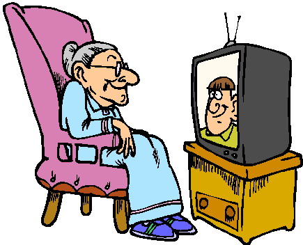 Television clip art