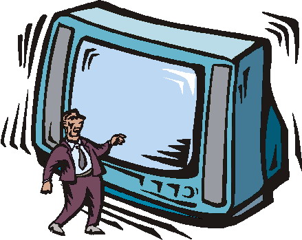 Television clip art