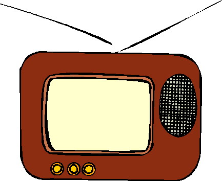 Television clip art