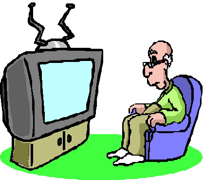 Television clip art