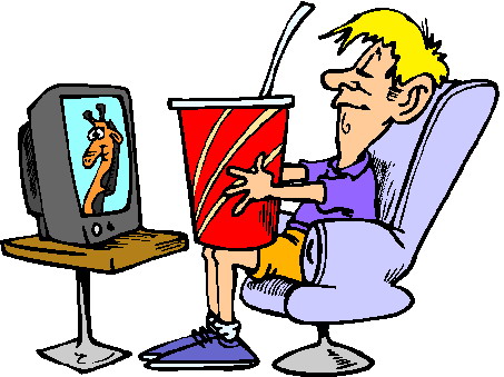 Television clip art