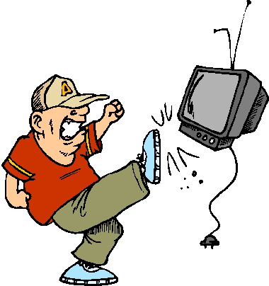 Television clip art