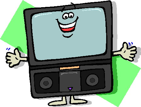 Television clip art