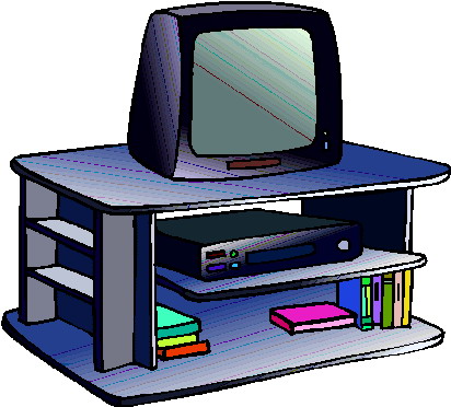 Television clip art