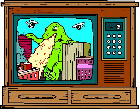 Television clip art