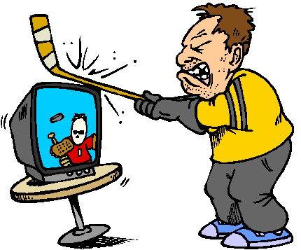 Television clip art