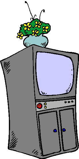 Television clip art