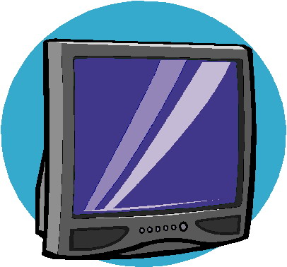 Television clip art