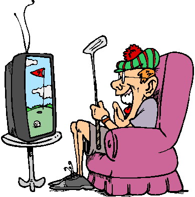 Television clip art