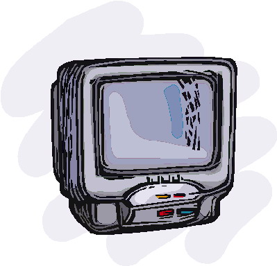 Television clip art