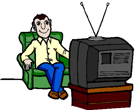 Television clip art