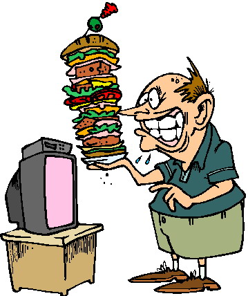 Television clip art