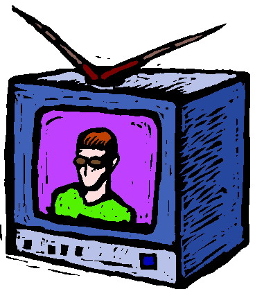 Television clip art