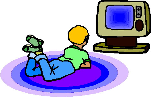 Television clip art