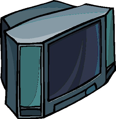 Television clip art