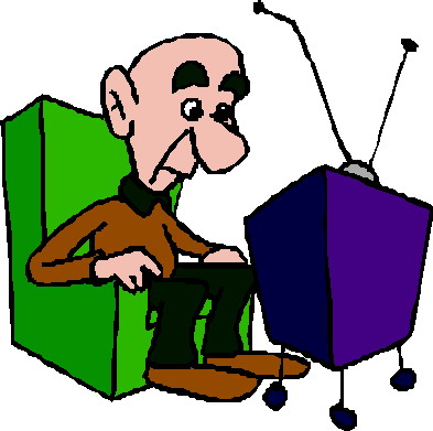 Television clip art