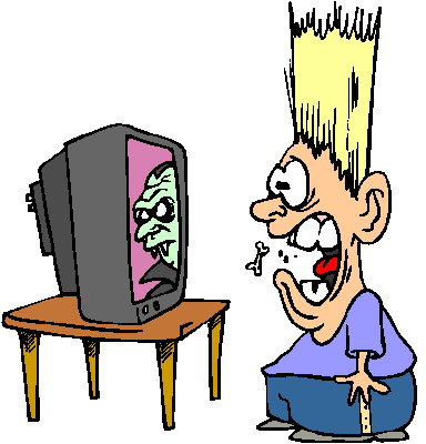 Television clip art