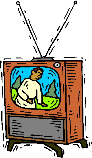 Television clip art