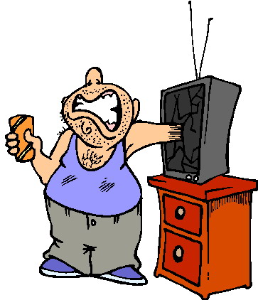 Television clip art