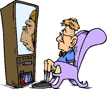 Television clip art