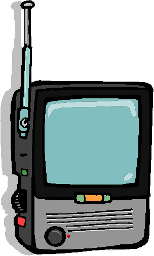 Television clip art