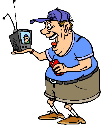 Television clip art