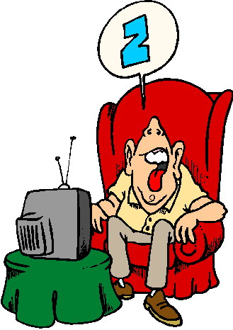 Television clip art