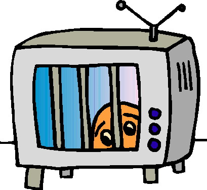 Television clip art