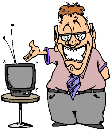 Television clip art