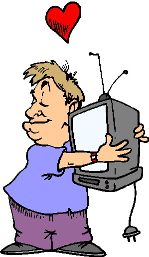 Television clip art