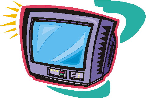 Television clip art