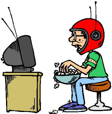 Television clip art