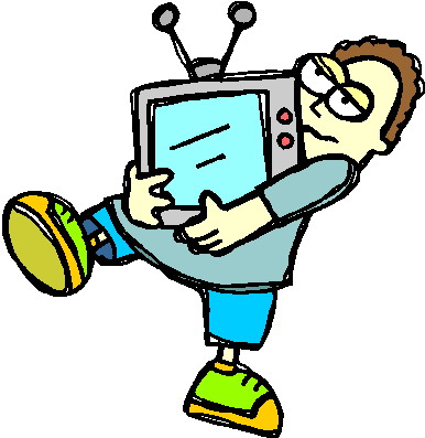 Television clip art