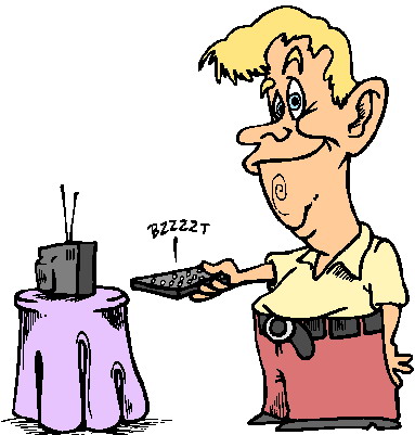 Television clip art