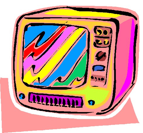 Television clip art