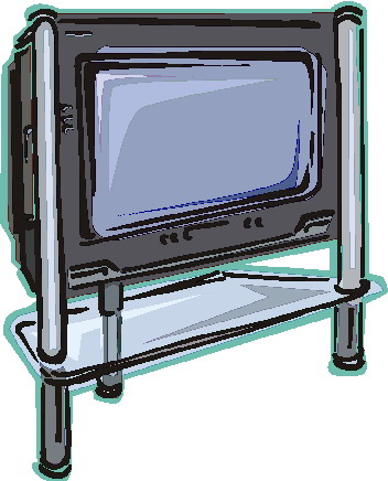 Television clip art