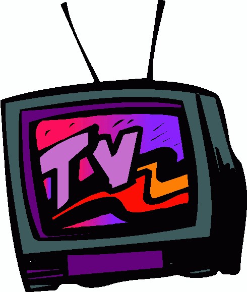 Television clip art