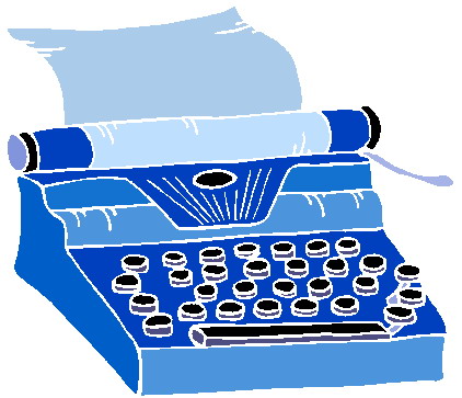 Typewriter clip art