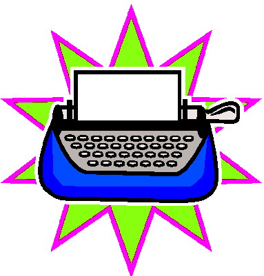 Typewriter clip art