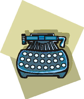 Typewriter clip art